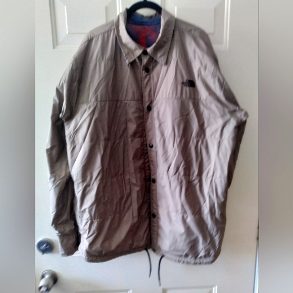 The North Face Fort point insulated flannel jacket